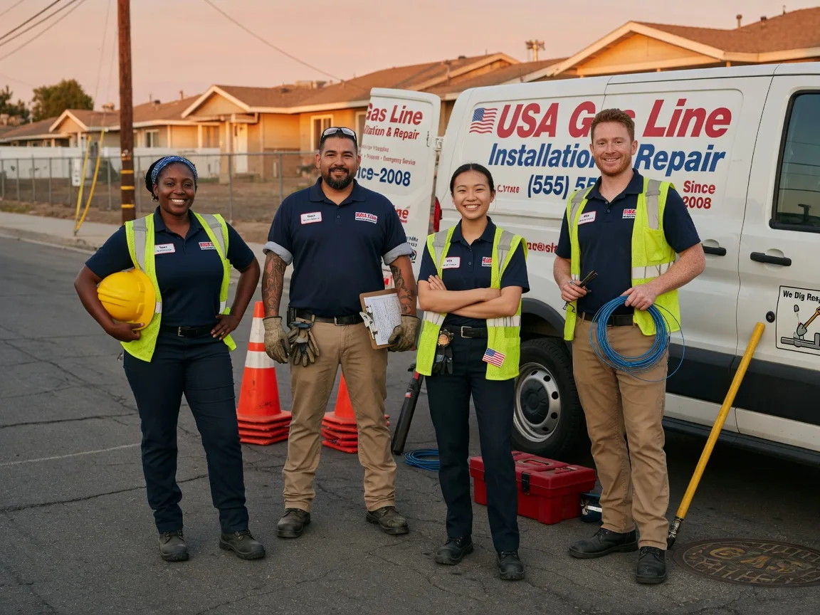 Gas Line Installation company in Benton, PA